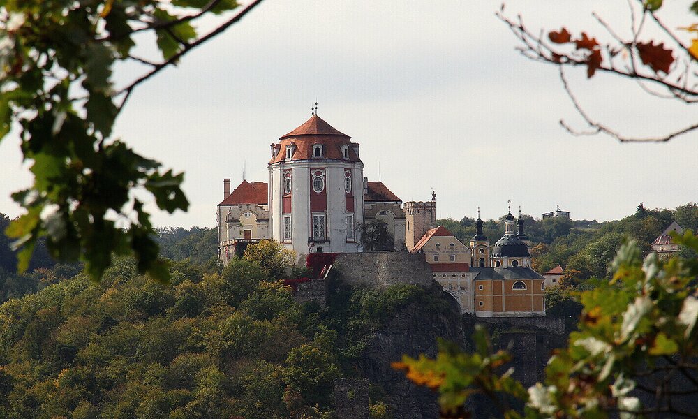 Blick auf das Schloss von Osten